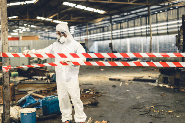 Professional Infectious Disease Decontamination technician working in North Las Vegas, NV